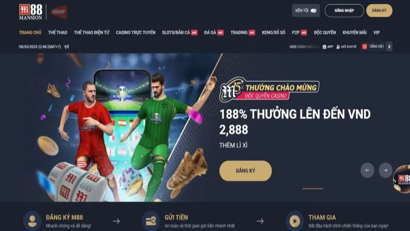 Tại M88 có kho game cực lớn cho người chơi lựa chọn